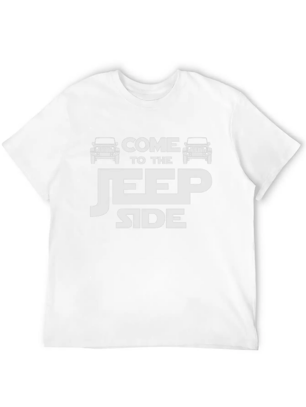 Come To The Jeep Side Basic Graphic T-Shirt – Daily Comfort In Soft Cotton