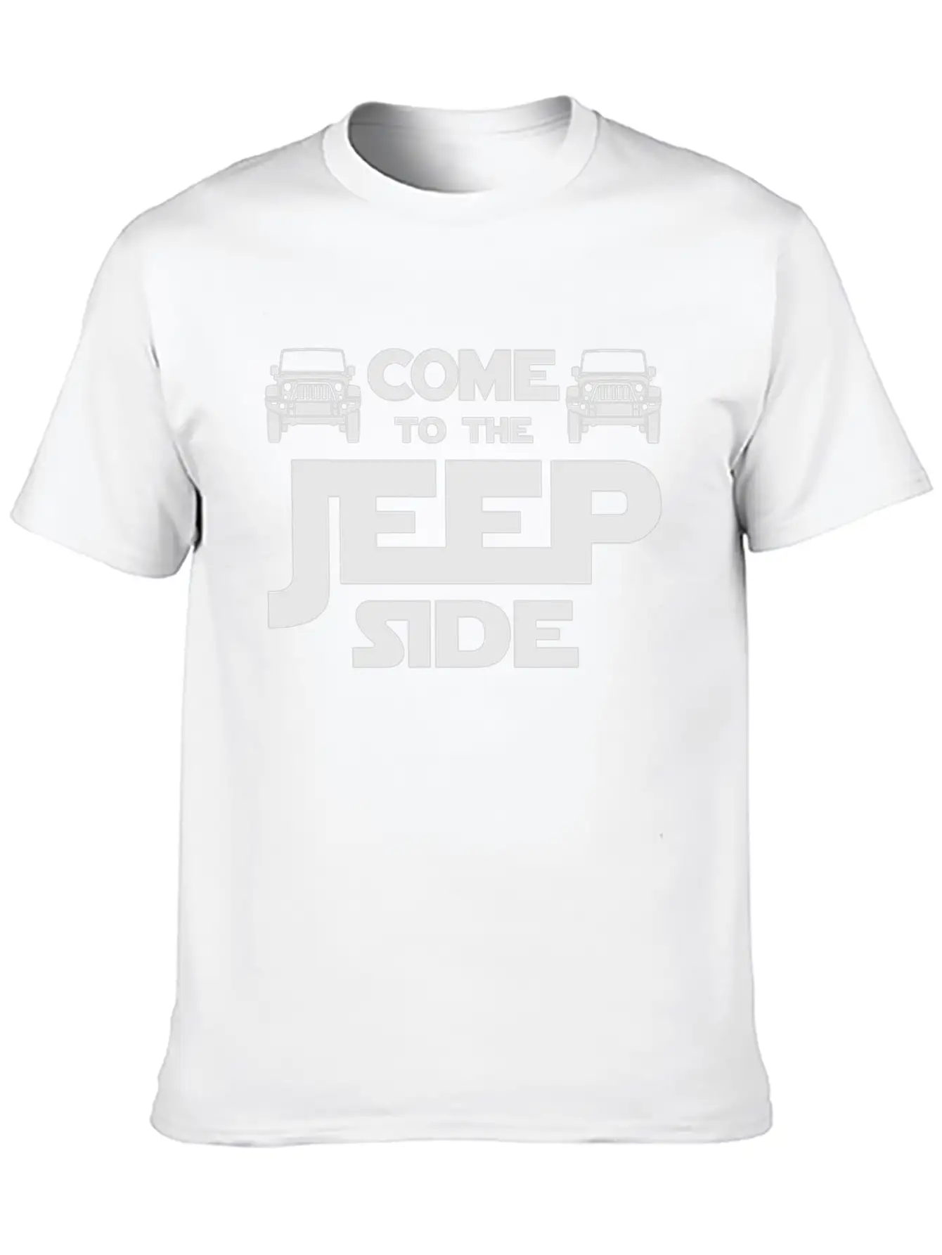 Come To The Jeep Side Basic Graphic T-Shirt – Daily Comfort In Soft Cotton