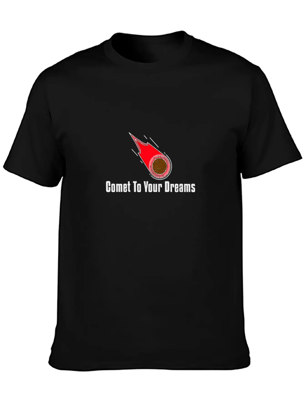 Comet To Your Dreams Unisex Casual T-Shirt – Clean Design For Daily Comfort