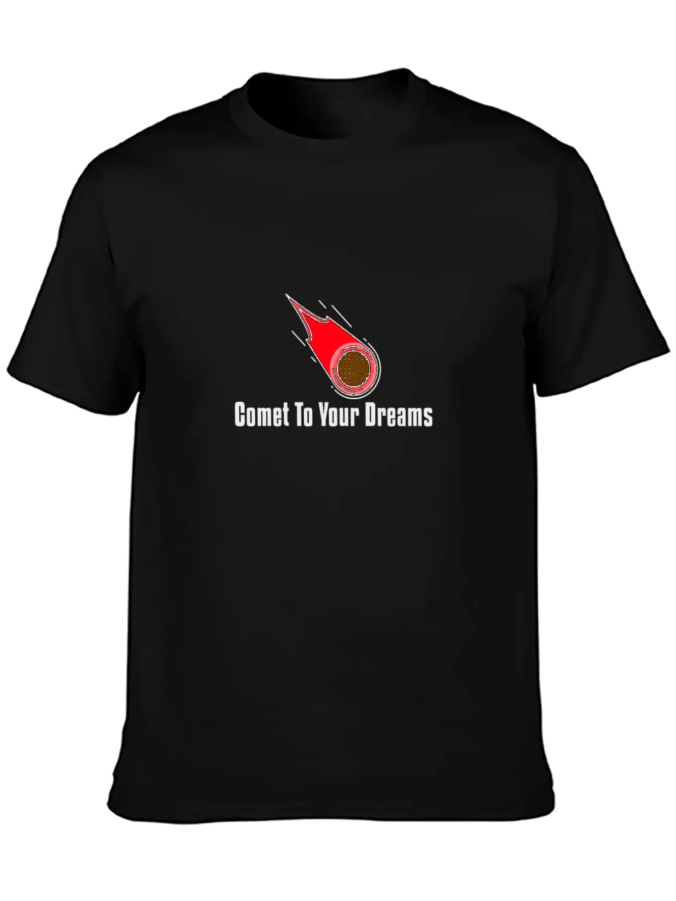 Comet To Your Dreams Unisex Casual T-Shirt – Clean Design For Daily Comfort