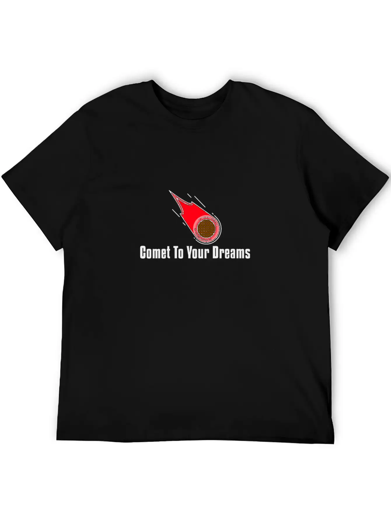 Comet To Your Dreams Unisex Casual T-Shirt – Clean Design For Daily Comfort