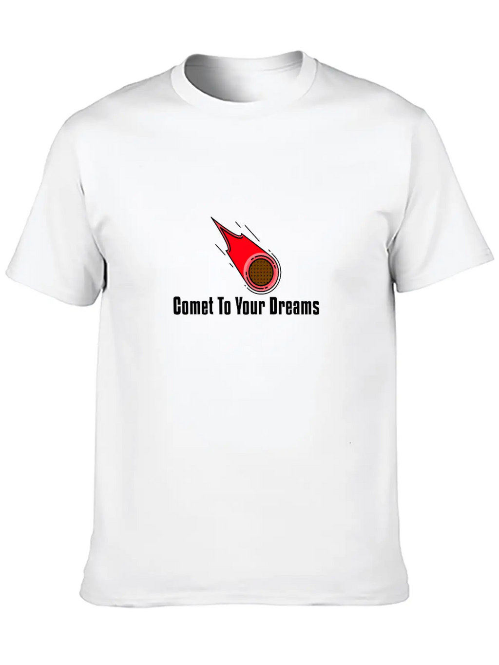 Comet To Your Dreams Unisex Casual T-Shirt – Clean Design For Daily Comfort