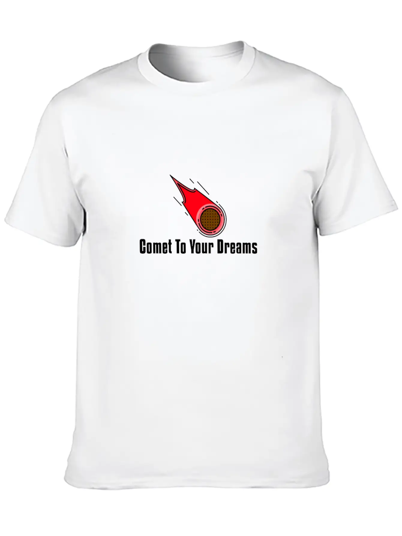 Comet To Your Dreams Unisex Casual T-Shirt – Clean Design For Daily Comfort