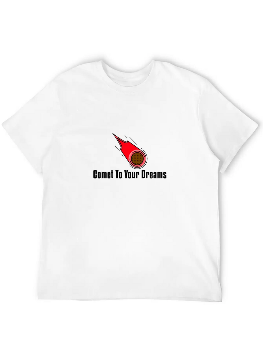 Comet To Your Dreams Unisex Casual T-Shirt – Clean Design For Daily Comfort