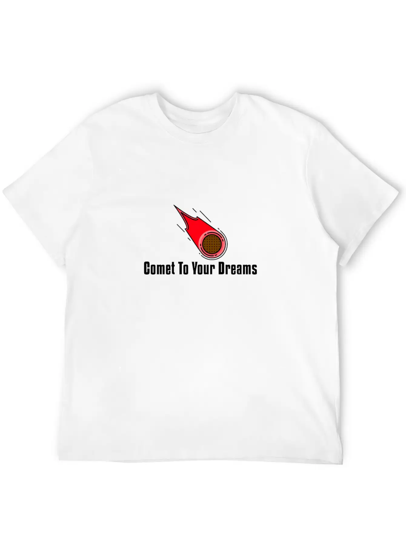 Comet To Your Dreams Unisex Casual T-Shirt – Clean Design For Daily Comfort