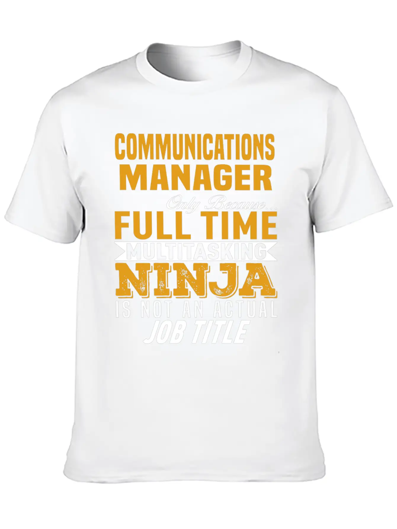 Communications Manager Classic Cotton Tee – Unisex Comfort For Any Season