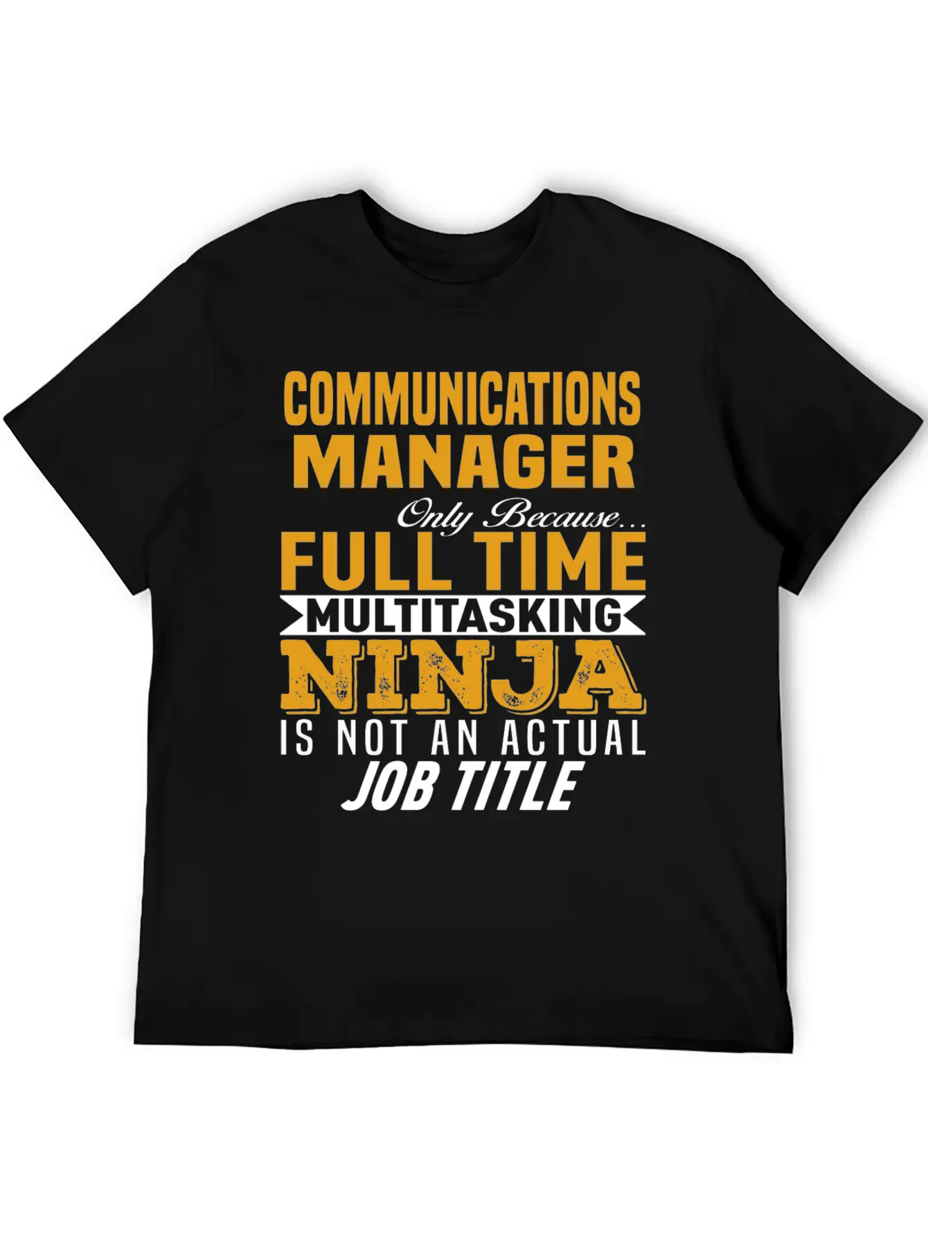 Communications Manager Classic Cotton Tee – Unisex Comfort For Any Season