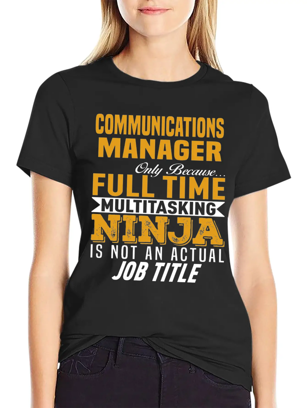 Communications Manager Classic Cotton Tee – Unisex Comfort For Any Season