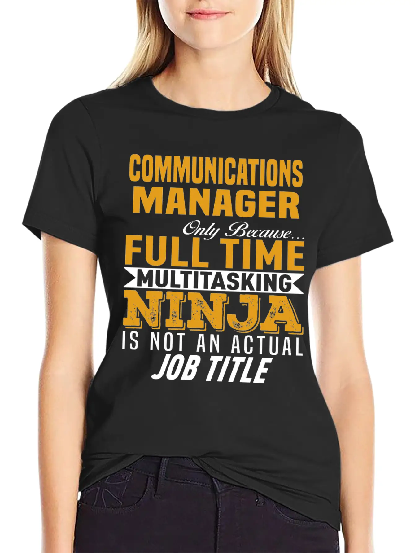 Communications Manager Classic Cotton Tee – Unisex Comfort For Any Season