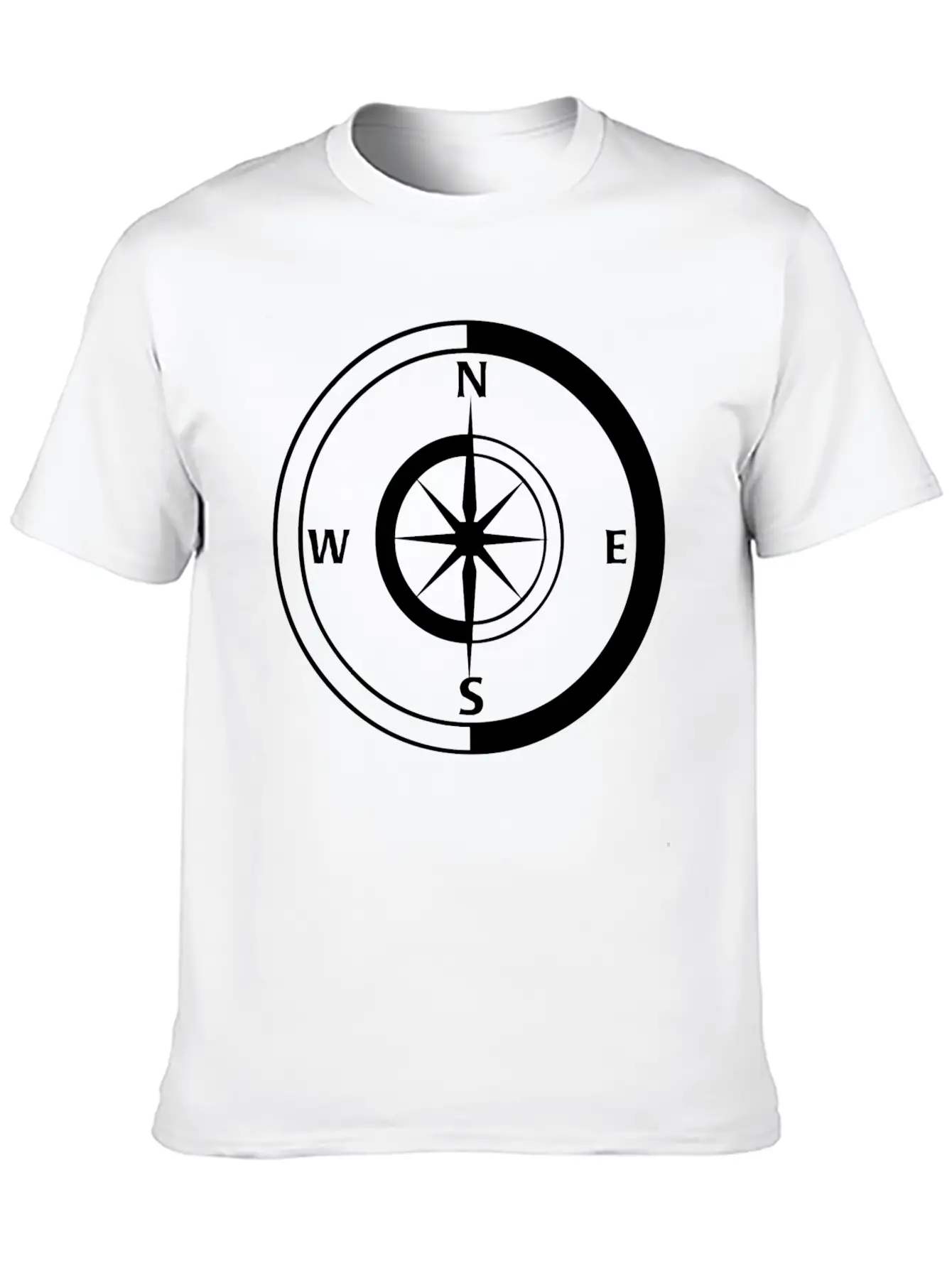 Compass Breathable Graphic T-Shirt – Perfect For Casual Days