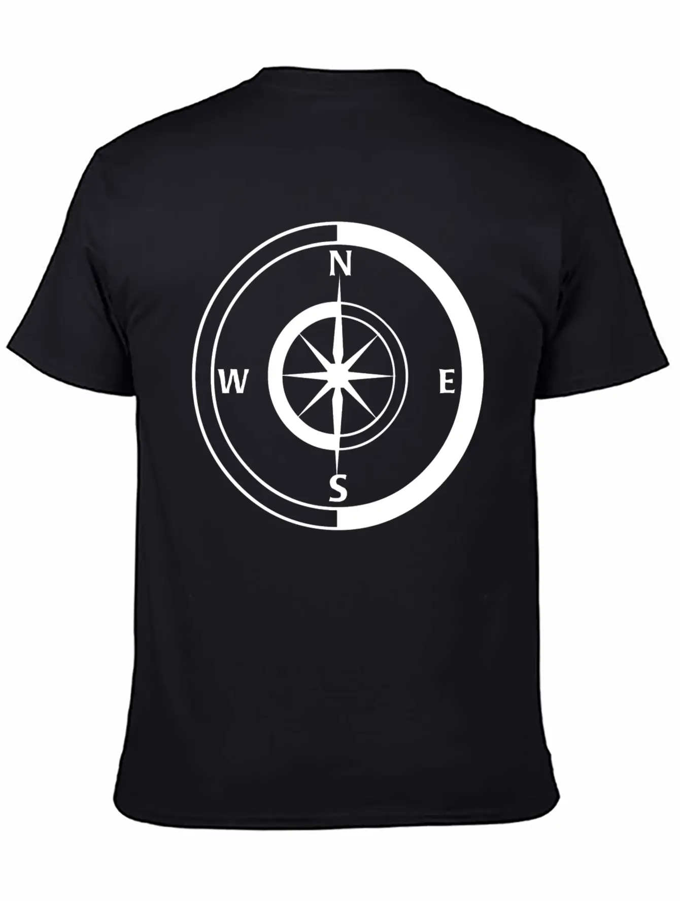 Compass Breathable Graphic T-Shirt – Perfect For Casual Days