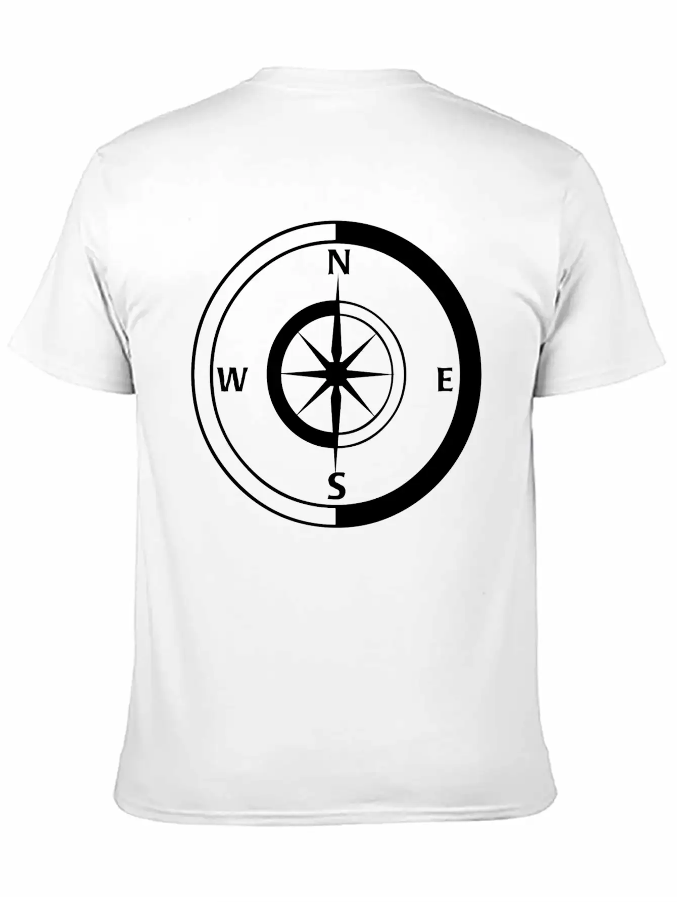 Compass Breathable Graphic T-Shirt – Perfect For Casual Days