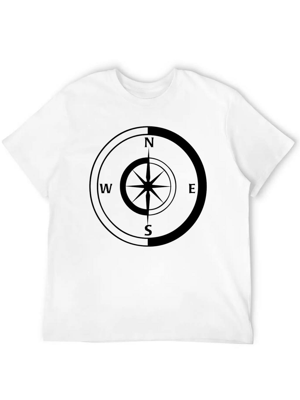 Compass Breathable Graphic T-Shirt – Perfect For Casual Days