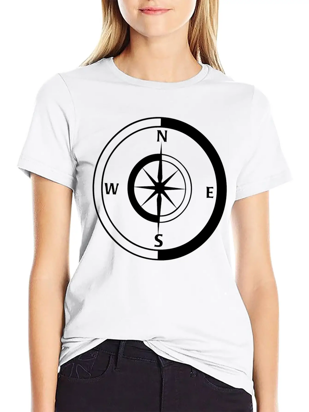 Compass Breathable Graphic T-Shirt – Perfect For Casual Days