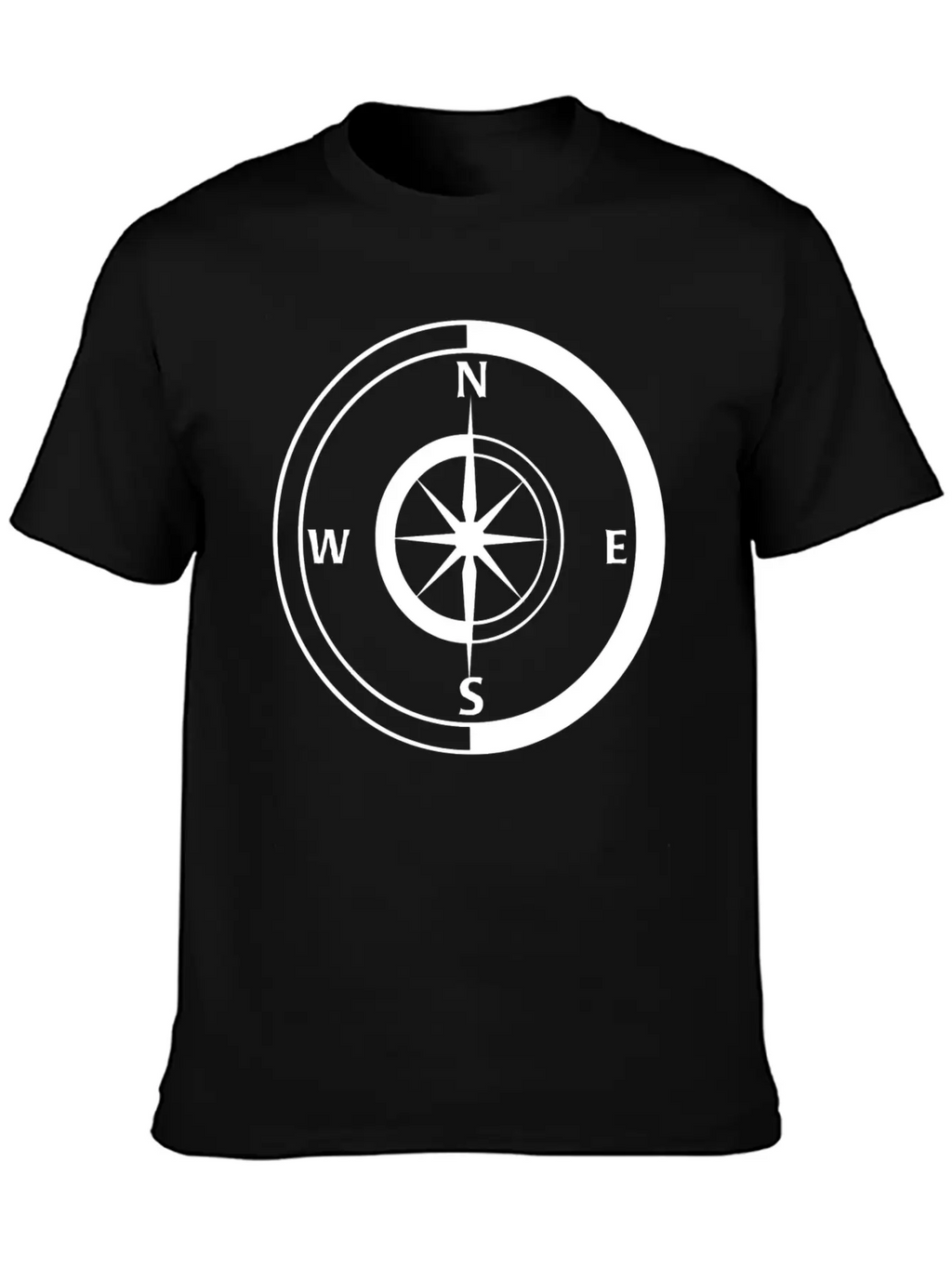 Compass Breathable Graphic T-Shirt – Perfect For Casual Days