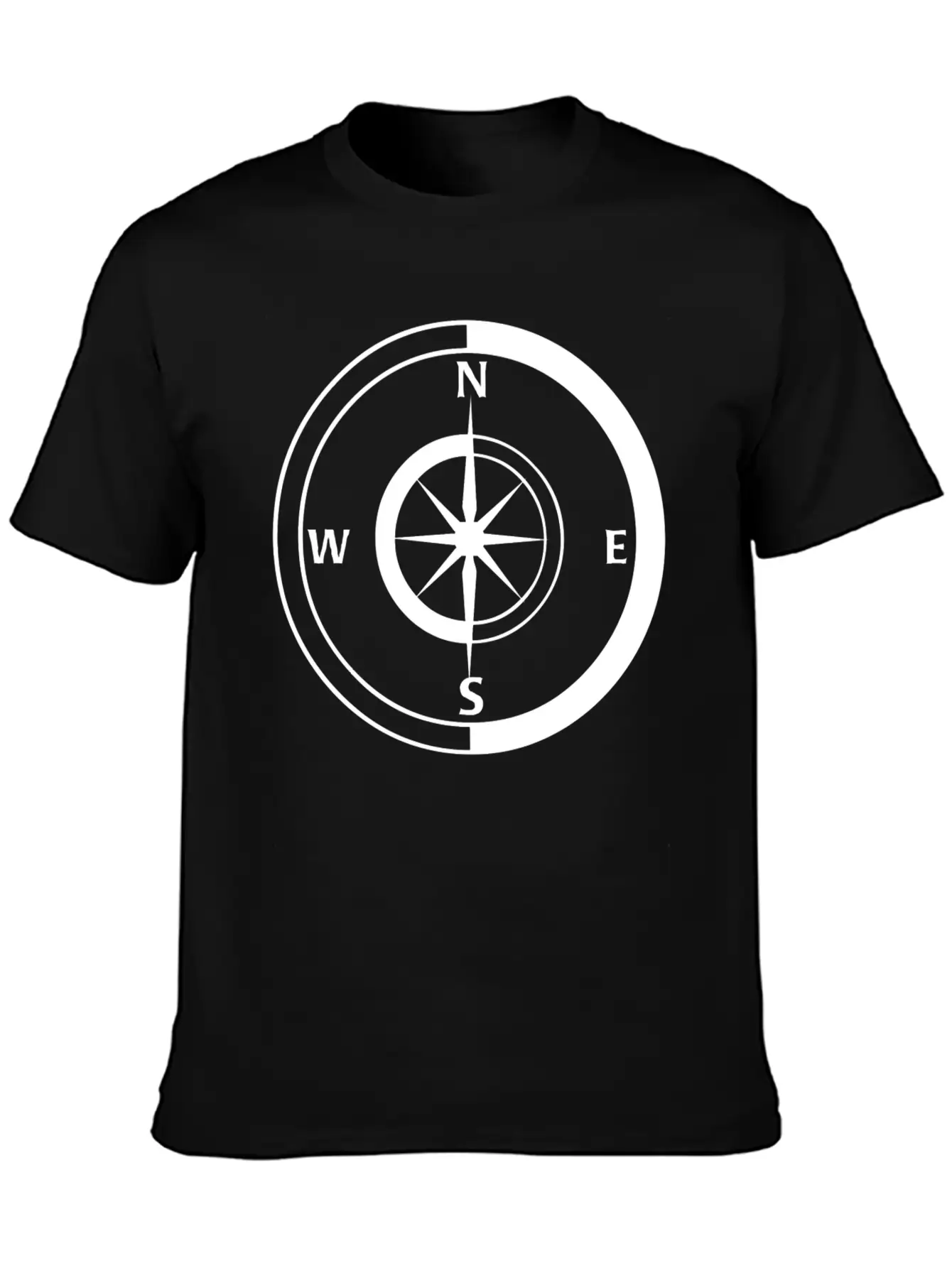 Compass Breathable Graphic T-Shirt – Perfect For Casual Days