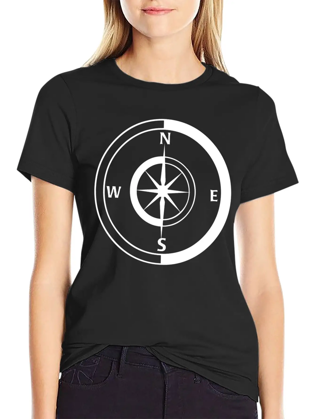 Compass Breathable Graphic T-Shirt – Perfect For Casual Days