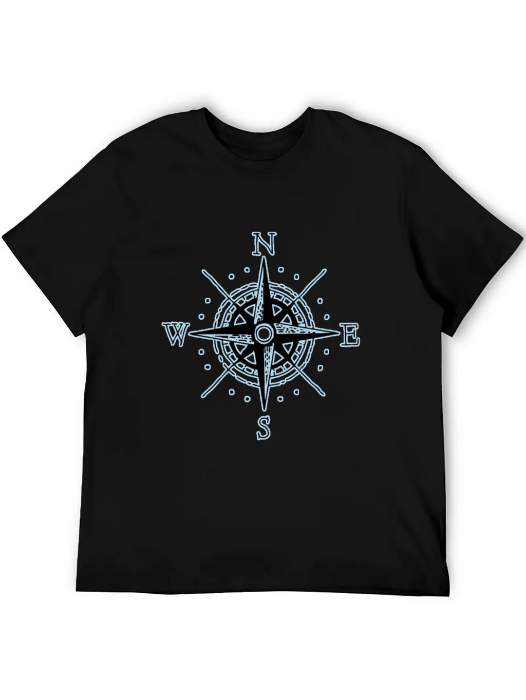 Compass Colletions Breathable Soft Cotton T-Shirt – Timeless Casual Look