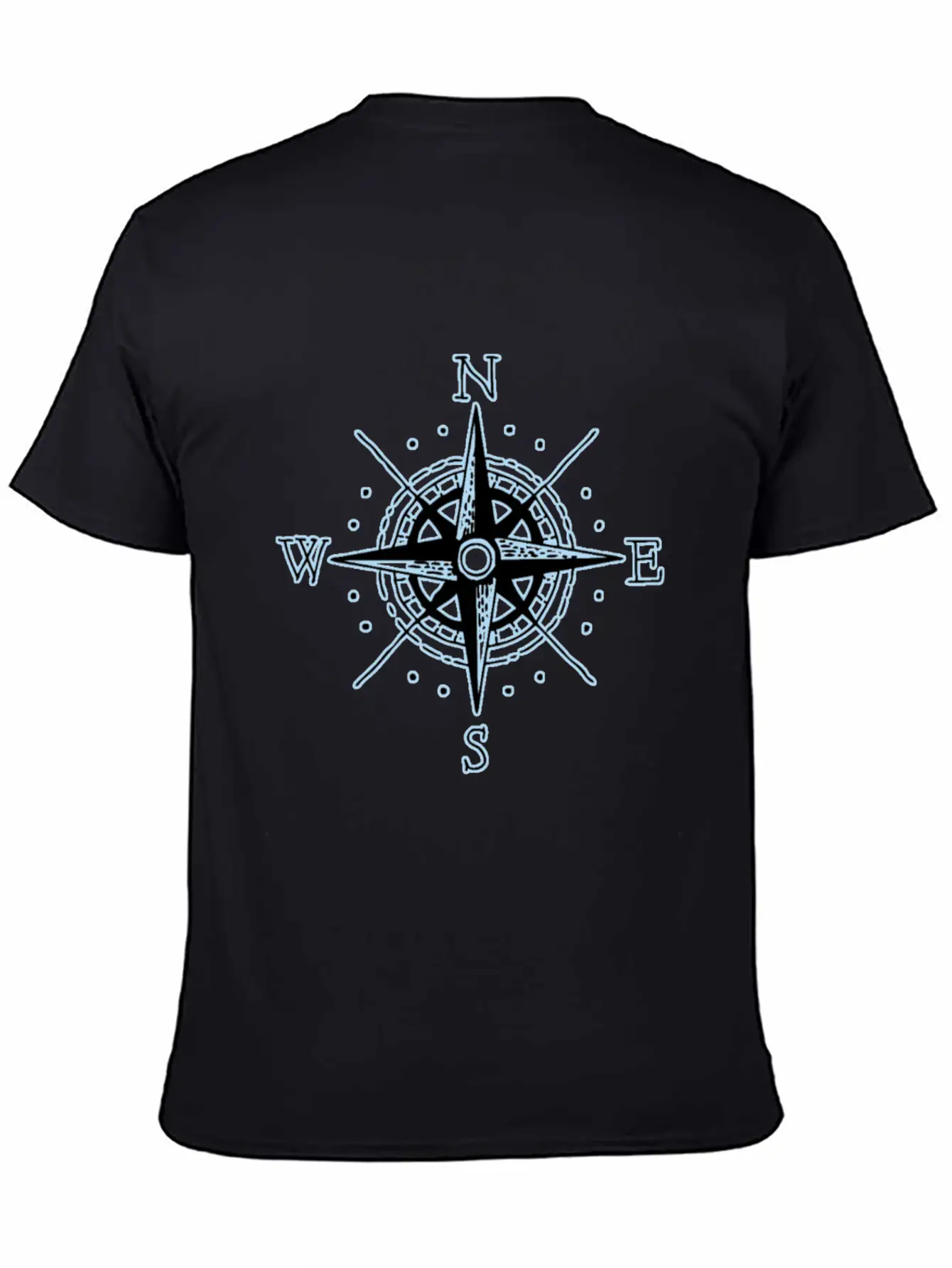 Compass Colletions Breathable Soft Cotton T-Shirt – Timeless Casual Look