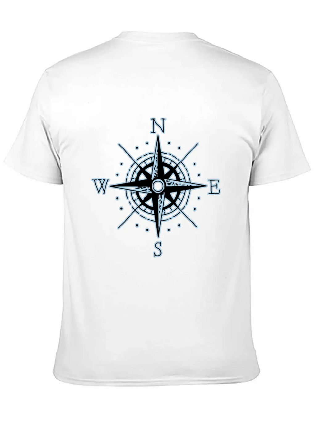 Compass Colletions Breathable Soft Cotton T-Shirt – Timeless Casual Look
