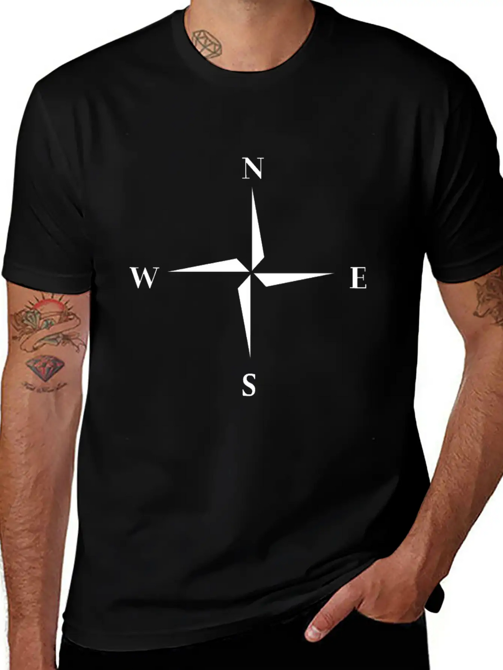 Compass Maritime Compassrose Classic Cotton Tee – Unisex Comfort For Any Season