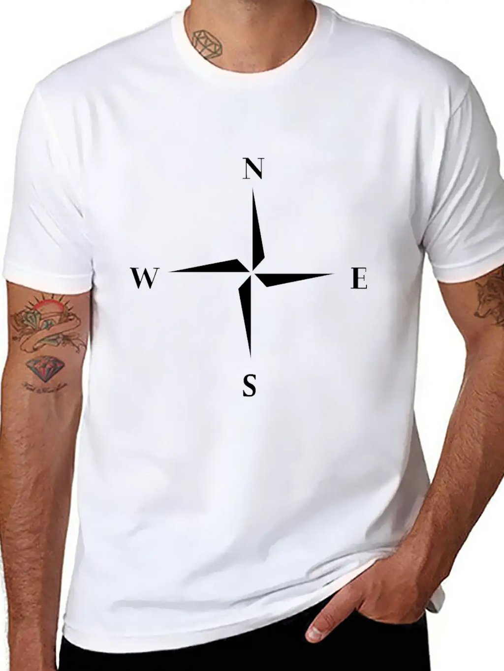 Compass Maritime Compassrose Classic Cotton Tee – Unisex Comfort For Any Season