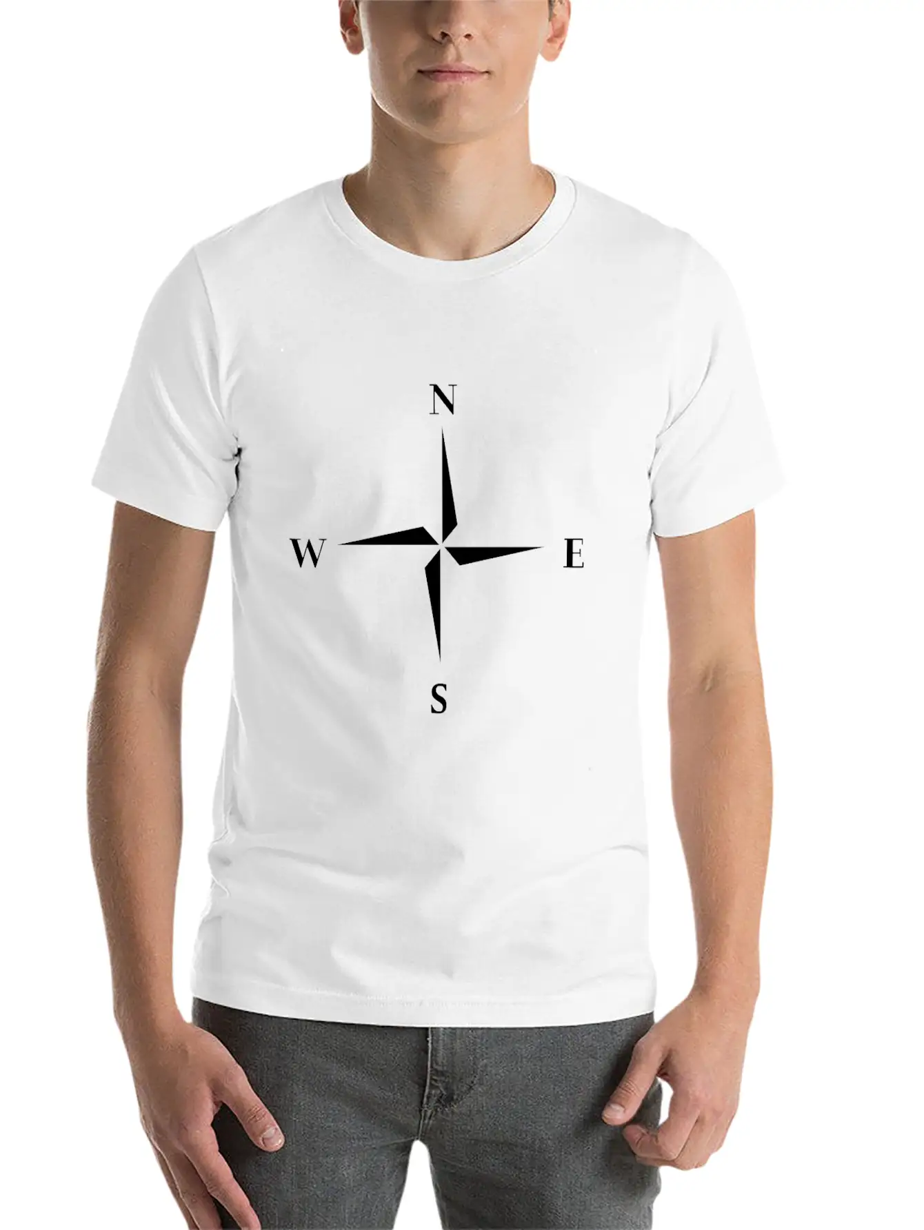 Compass Maritime Compassrose Classic Cotton Tee – Unisex Comfort For Any Season