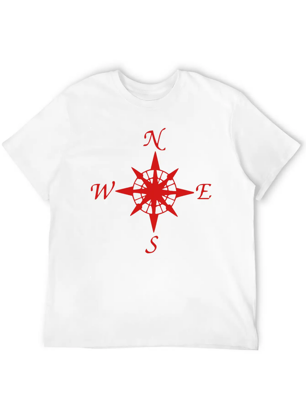 Compass Relaxed Everyday Tee – Lightweight And Durable Cotton