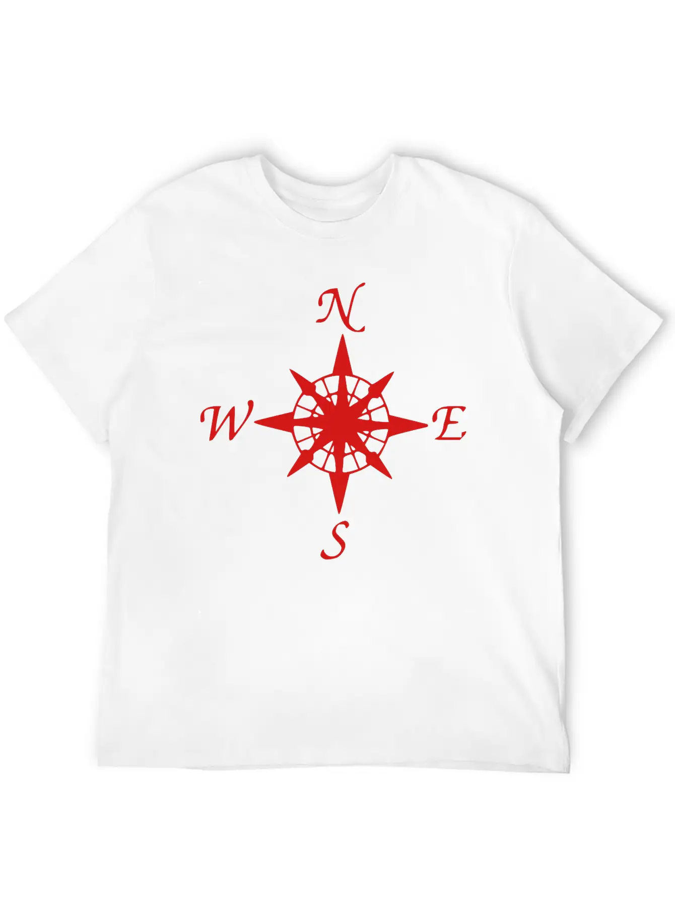 Compass Relaxed Everyday Tee – Lightweight And Durable Cotton