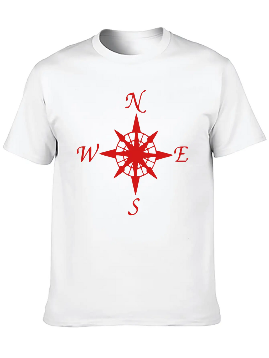 Compass Relaxed Everyday Tee – Lightweight And Durable Cotton