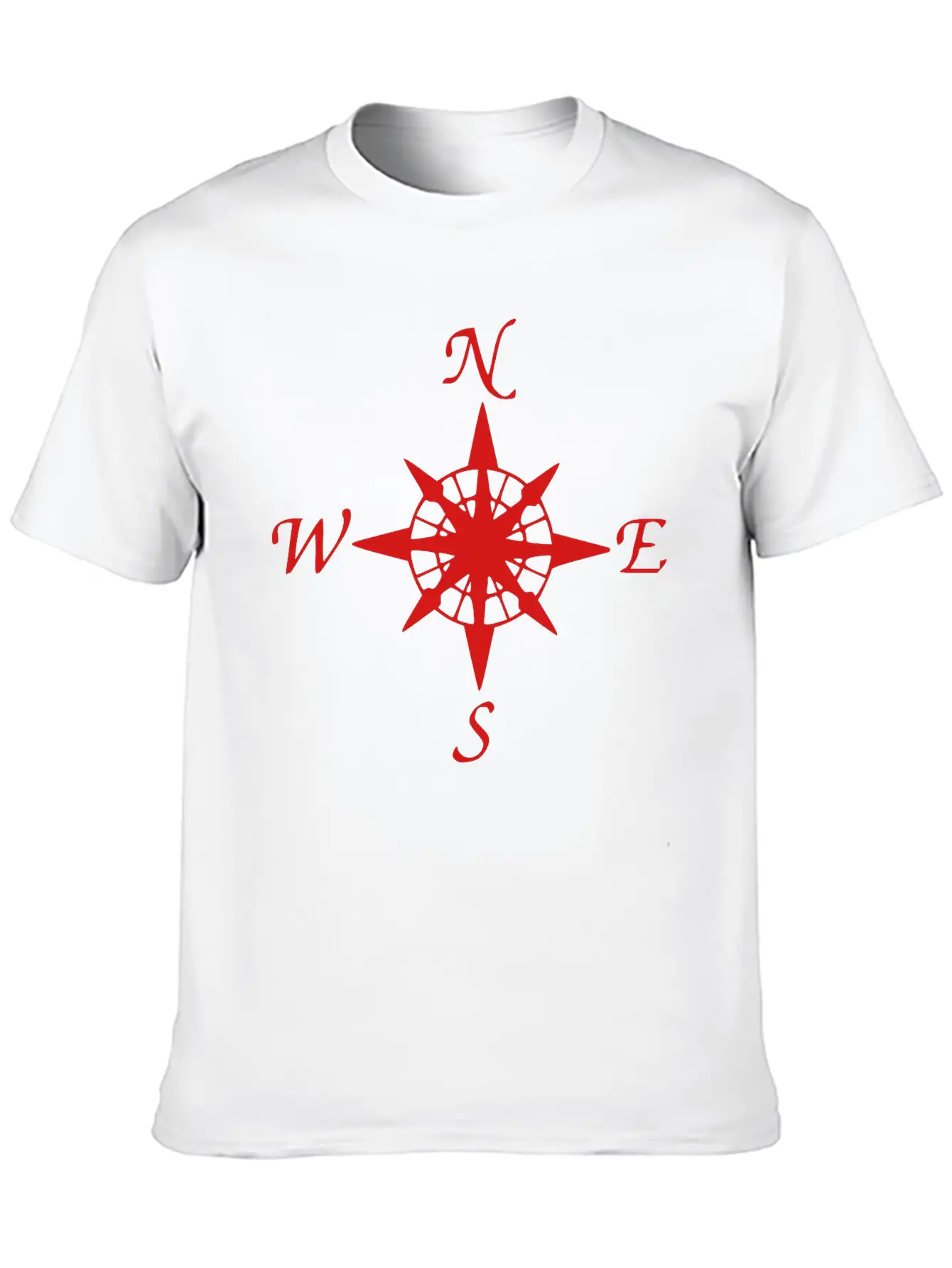 Compass Relaxed Everyday Tee – Lightweight And Durable Cotton