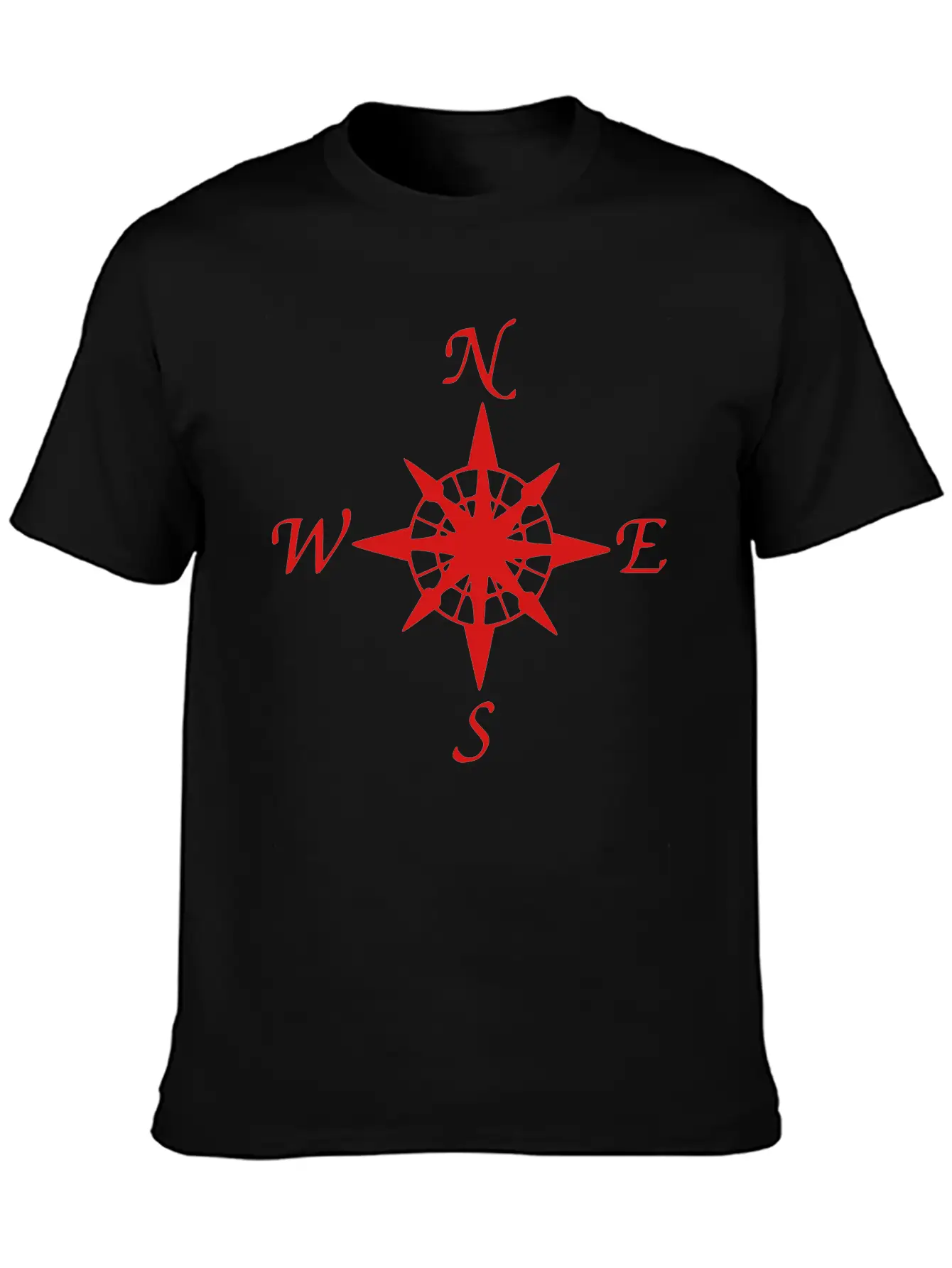 Compass Relaxed Everyday Tee – Lightweight And Durable Cotton