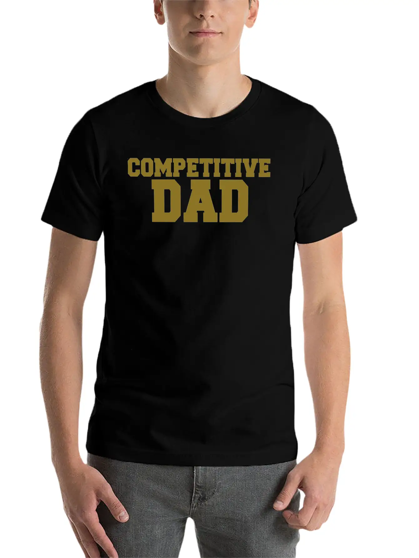 Competitive Dad Relaxed Everyday Tee – Lightweight And Durable Cotton