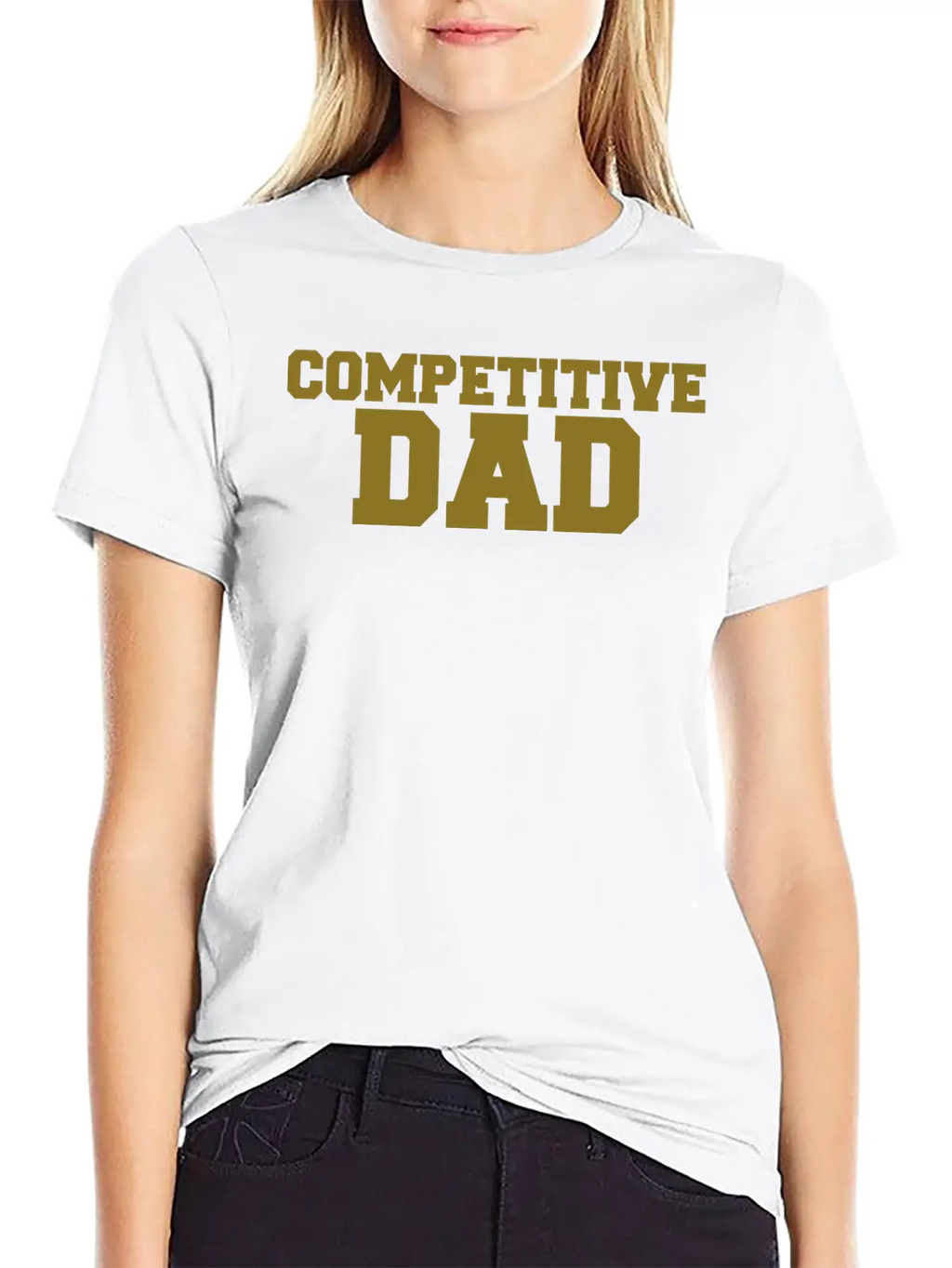 Competitive Dad Relaxed Everyday Tee – Lightweight And Durable Cotton