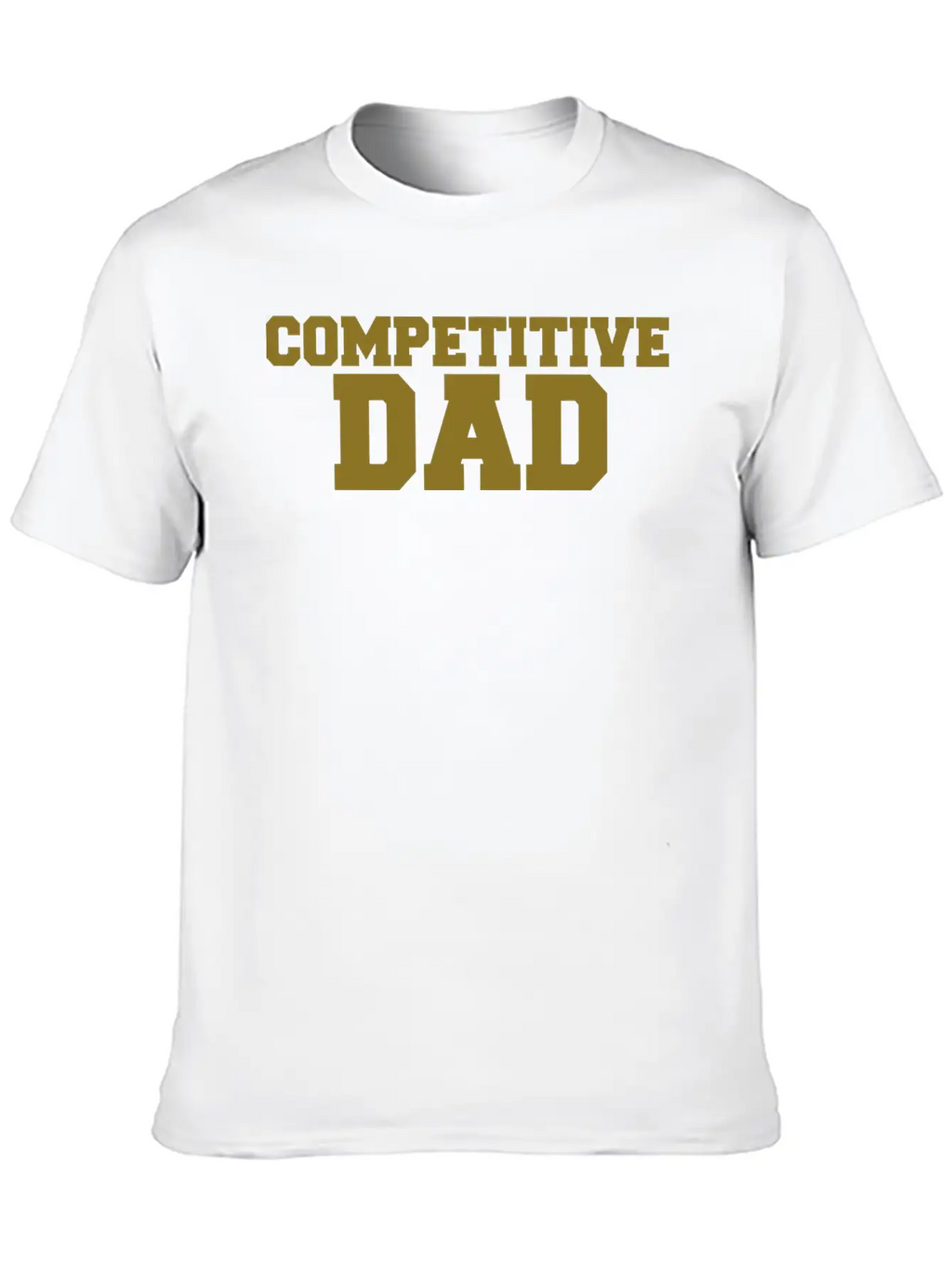 Competitive Dad Relaxed Everyday Tee – Lightweight And Durable Cotton