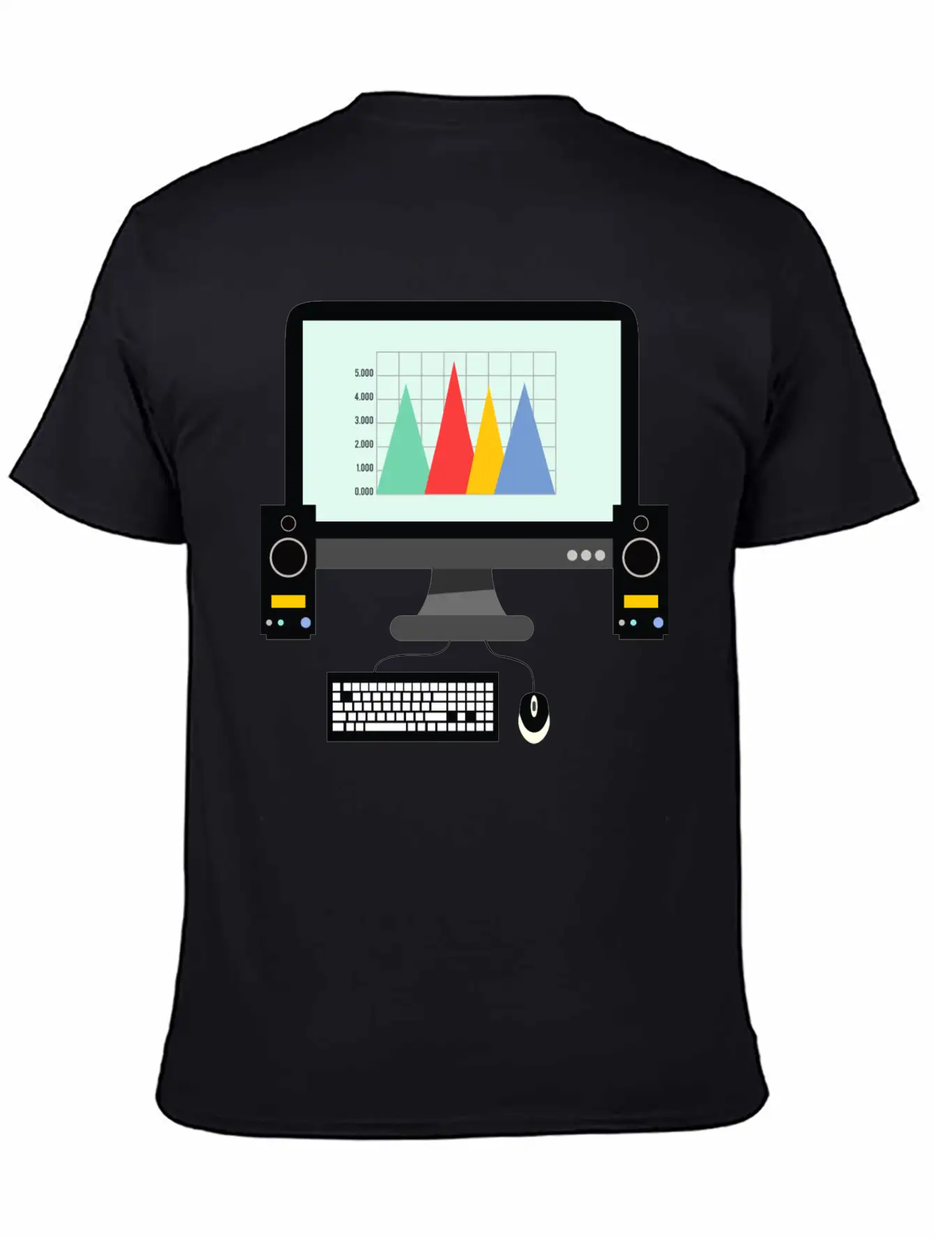 Computer Stylish Everyday T-Shirt – Unisex Basic Cotton Tee