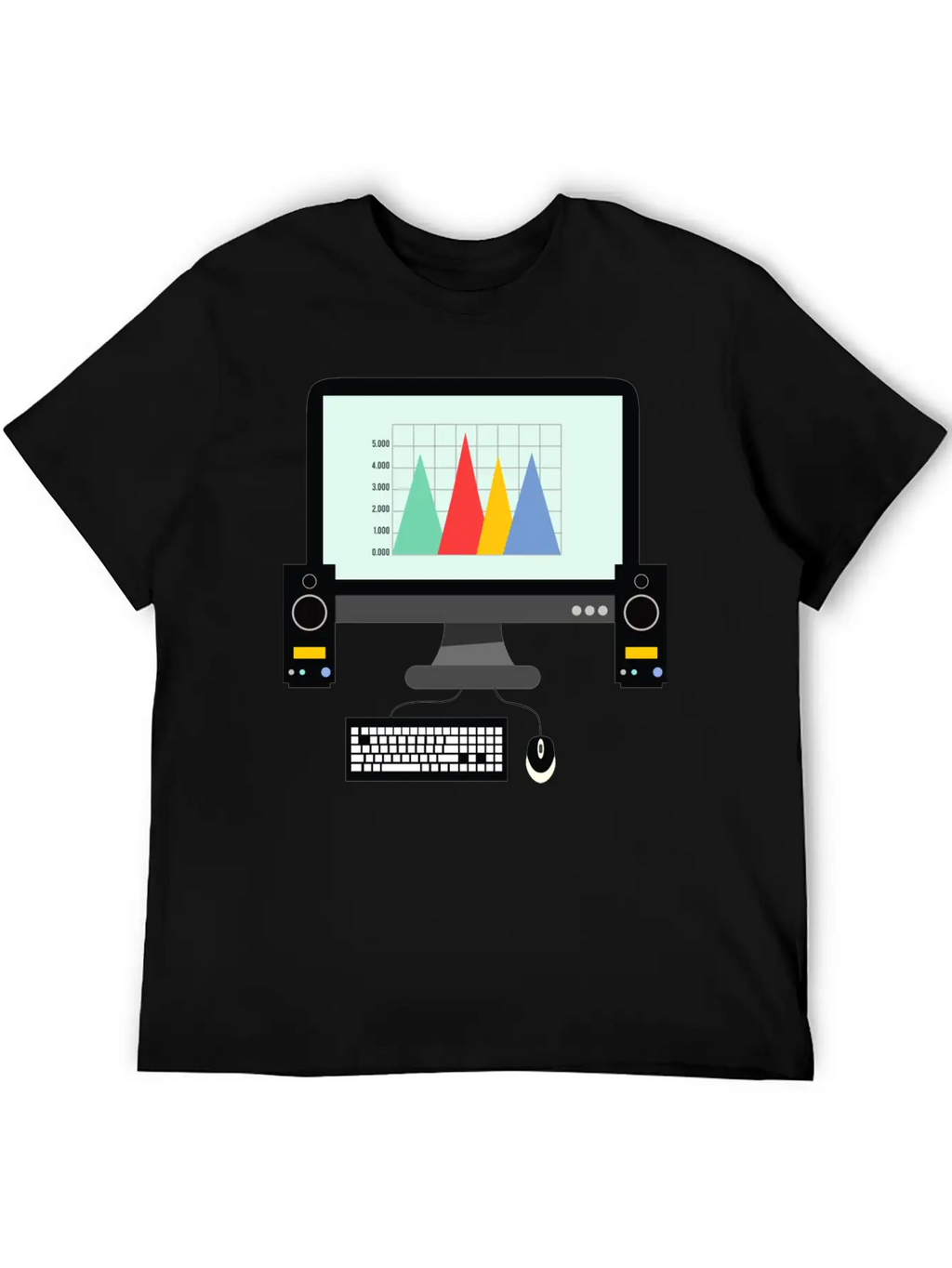 Computer Stylish Everyday T-Shirt – Unisex Basic Cotton Tee