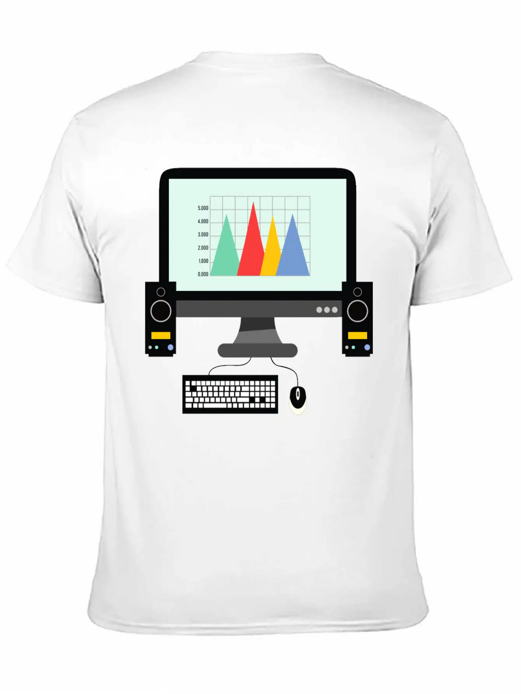 Computer Stylish Everyday T-Shirt – Unisex Basic Cotton Tee