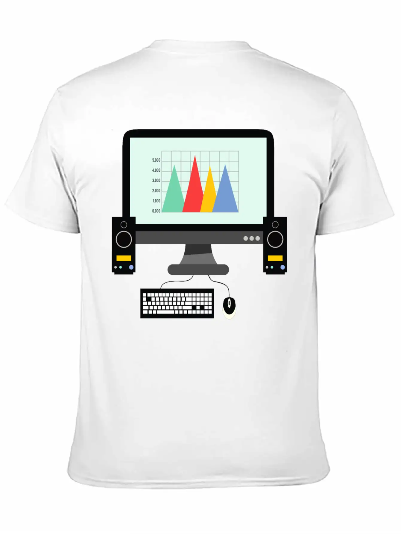 Computer Stylish Everyday T-Shirt – Unisex Basic Cotton Tee