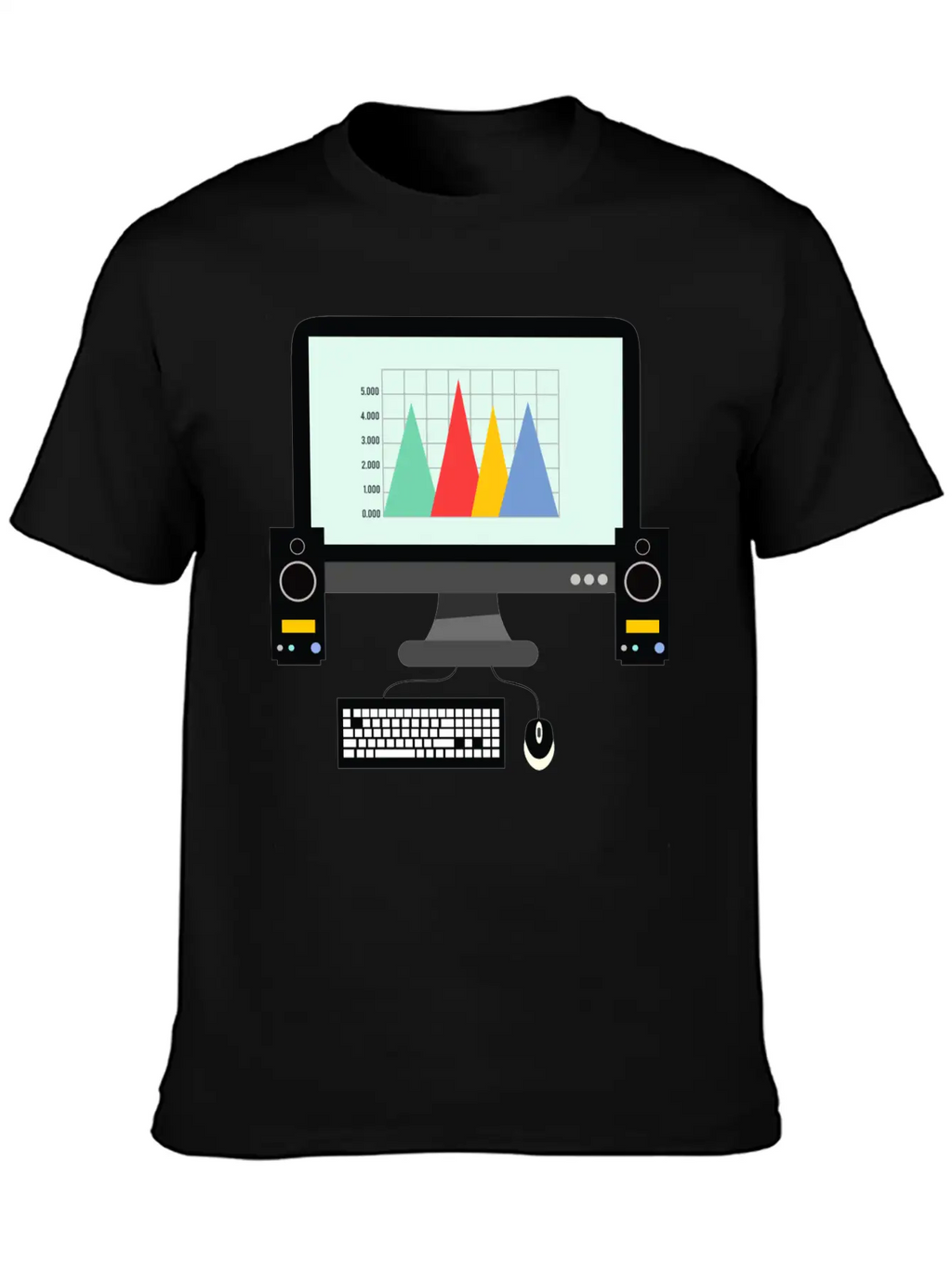 Computer Stylish Everyday T-Shirt – Unisex Basic Cotton Tee