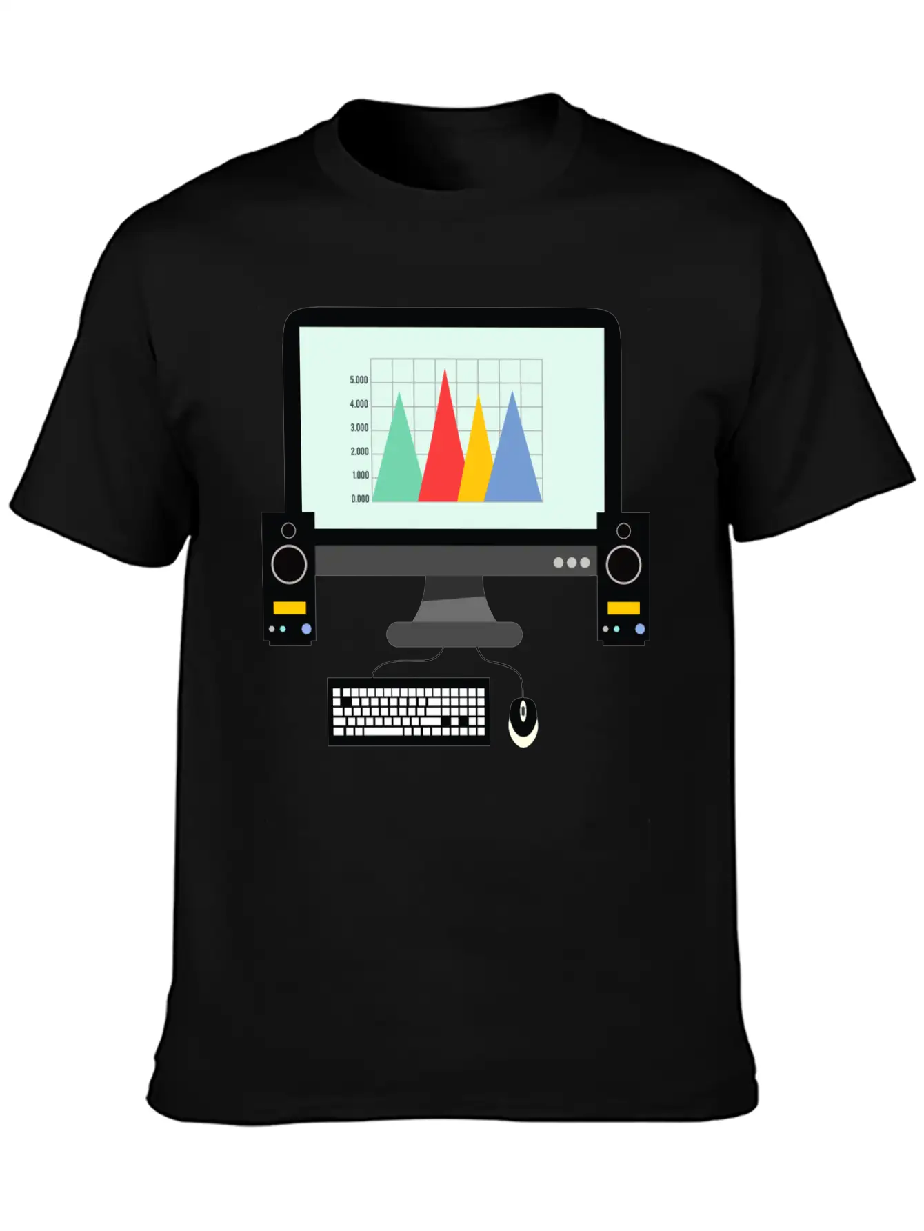 Computer Stylish Everyday T-Shirt – Unisex Basic Cotton Tee
