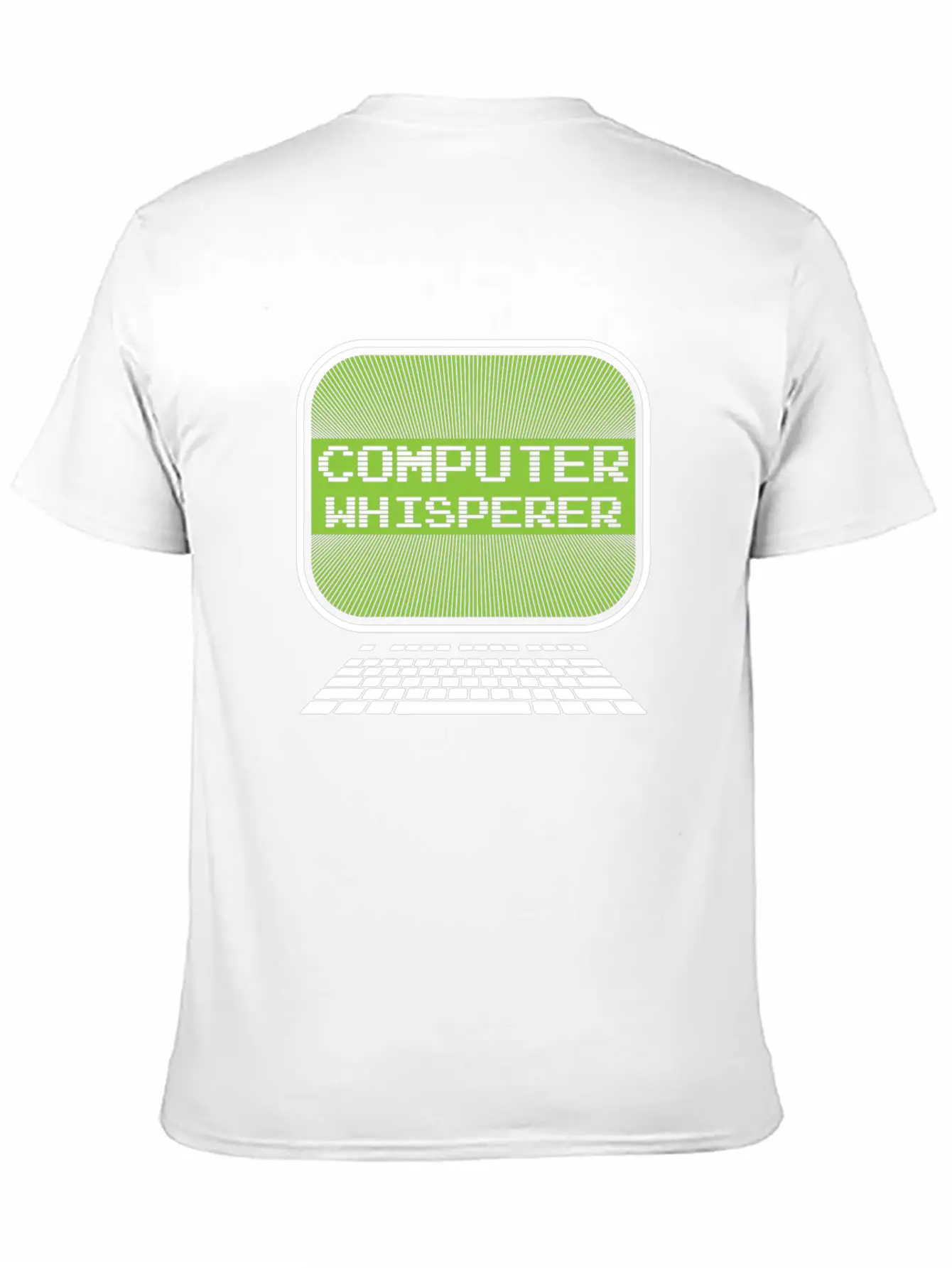 Computer Whisperer | Monitor Keyboard Technology Timeless Short Sleeve Tee – Comfy And Minimalist Design