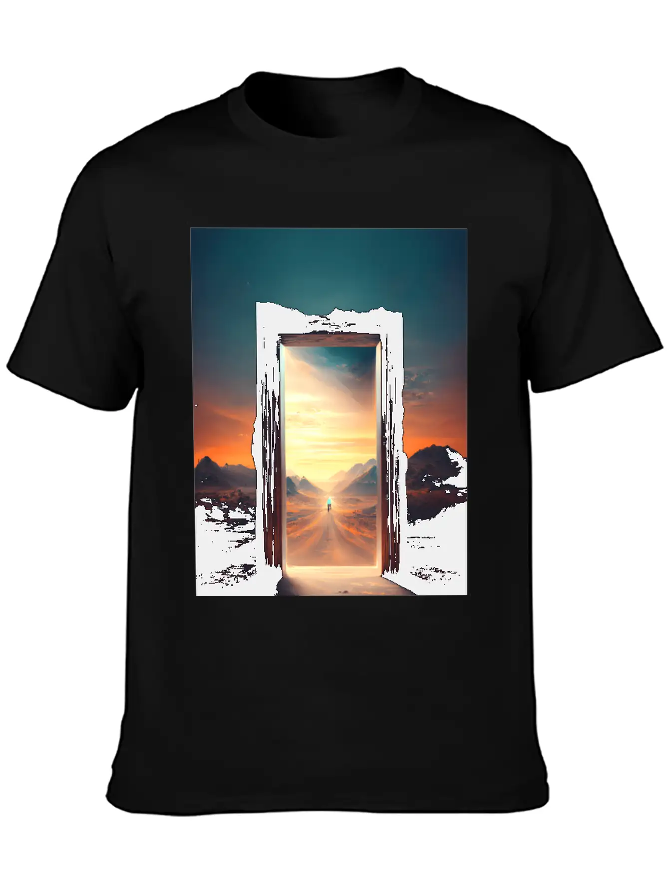 Concentration And Mindset Poster For Relaxation Essential Cotton Tee For Daily Outfits – Unisex Style