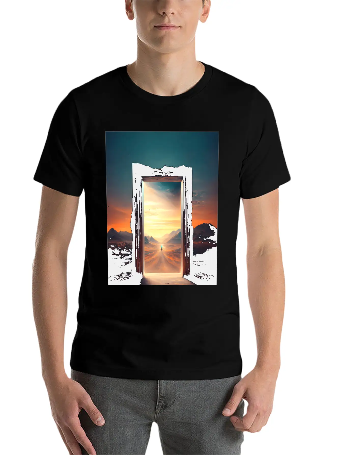 Concentration And Mindset Poster For Relaxation Essential Cotton Tee For Daily Outfits – Unisex Style