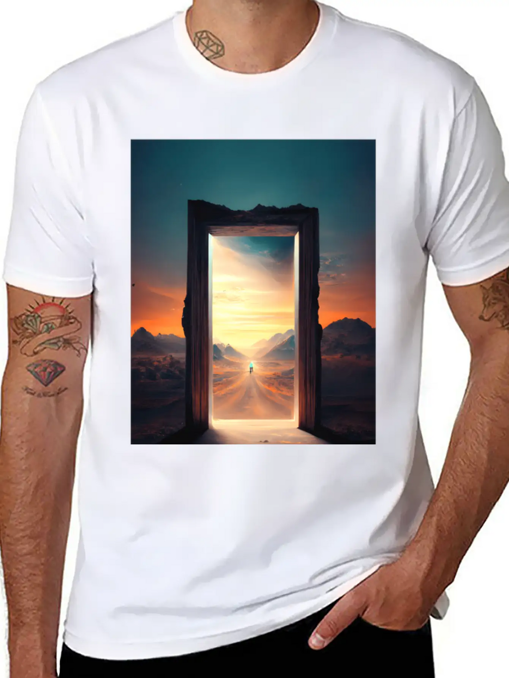 Concentration And Mindset Poster For Relaxation Essential Cotton Tee For Daily Outfits – Unisex Style