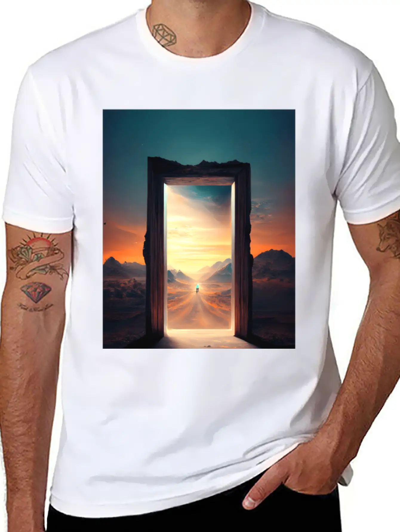 Concentration And Mindset Poster For Relaxation Essential Cotton Tee For Daily Outfits – Unisex Style
