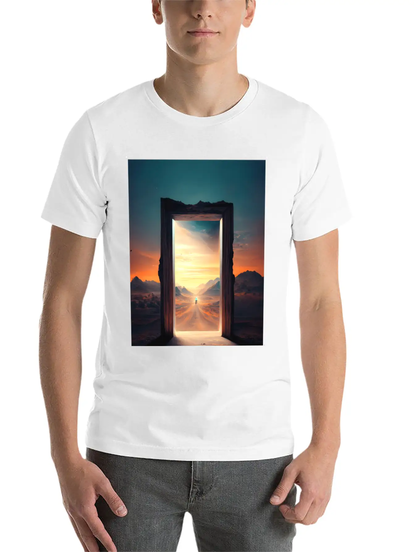 Concentration And Mindset Poster For Relaxation Essential Cotton Tee For Daily Outfits – Unisex Style