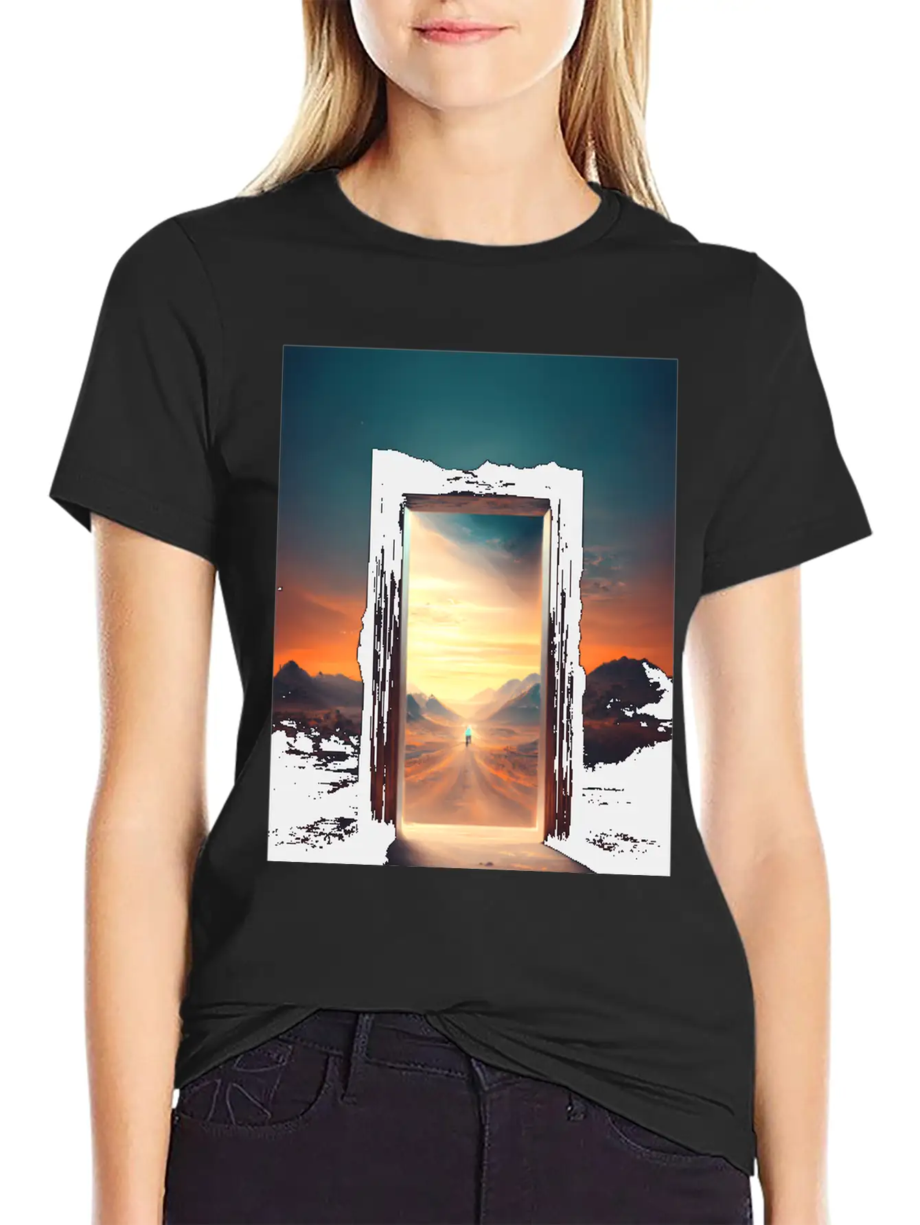 Concentration And Mindset Poster For Relaxation Essential Cotton Tee For Daily Outfits – Unisex Style