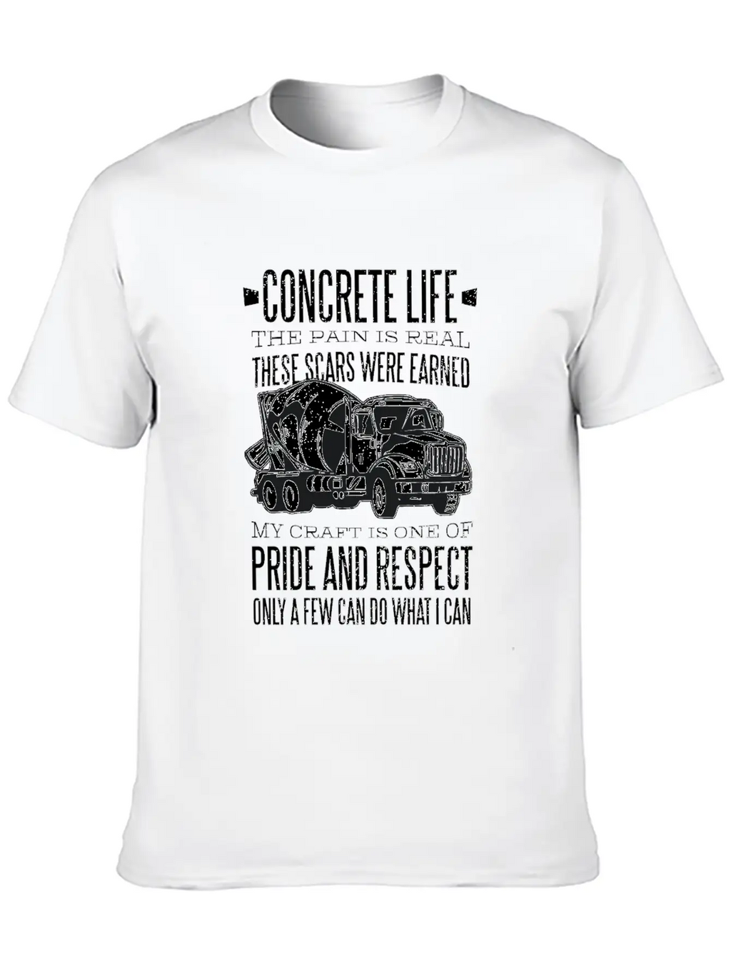 Concrete Truck Car Concrete Truck Car Inspiration Classic Cotton Tee – Unisex Comfort For Any Season