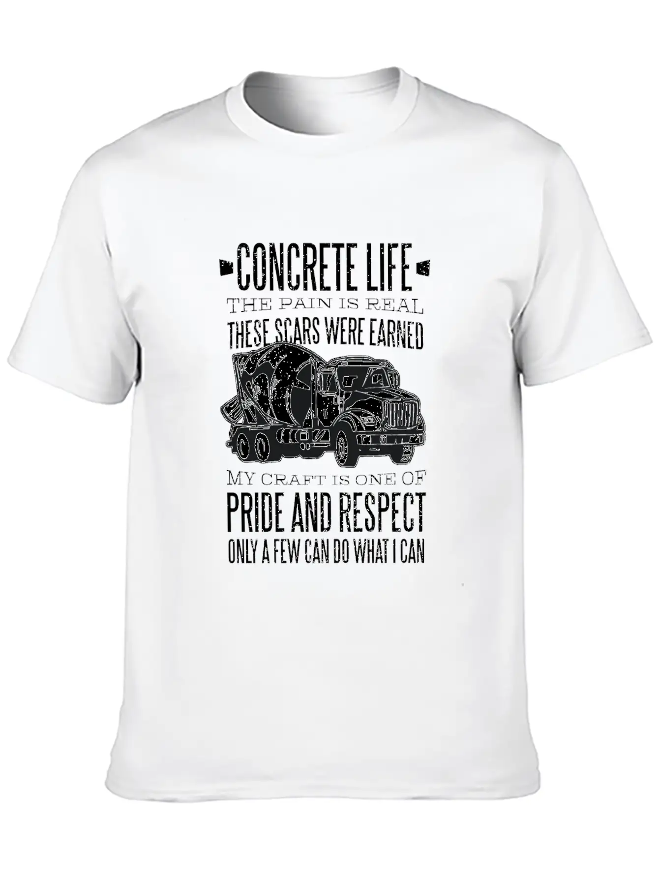 Concrete Truck Car Concrete Truck Car Inspiration Classic Cotton Tee – Unisex Comfort For Any Season